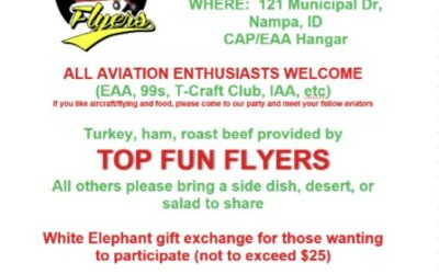 Top Fun Flyers Christmas at the Hangar