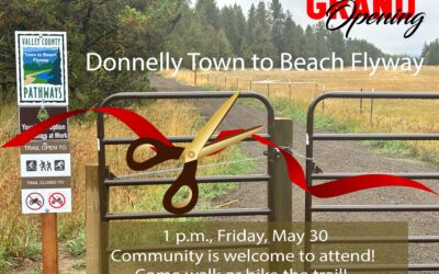 Grand Opening for Donnelly Flyway walking/biking trail!