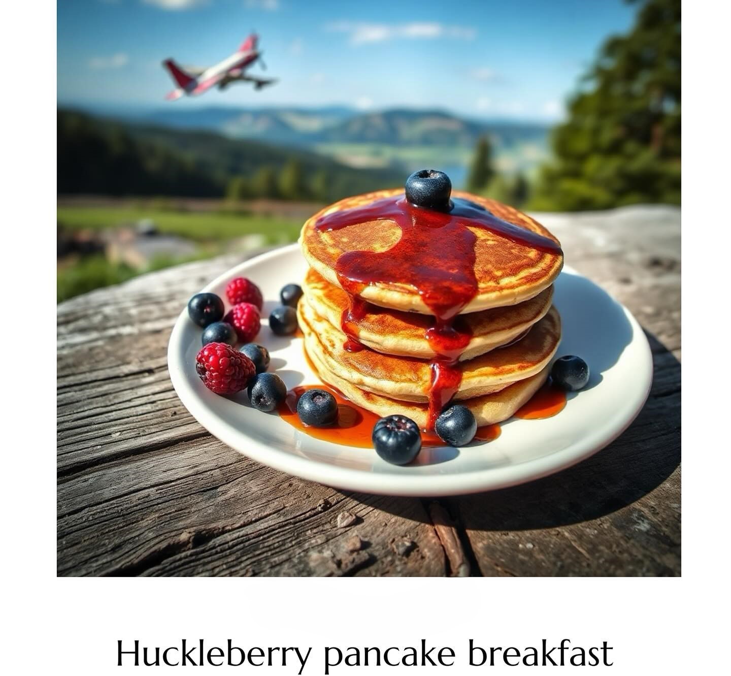 Huckleberry Pancake Breakfast at Bonner's Ferry - Idaho Aviation